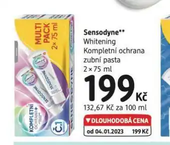 dm drogerie Sensodyne zubní past nabídka