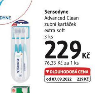 dm drogerie Sensodyne zubní kartáček nabídka
