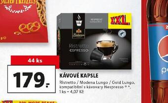 Lidl Kávové kapsle nabídka