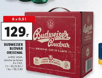 Pivo budweiser budvar original