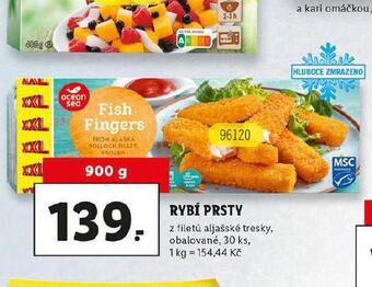 Lidl Rybí prsty nabídka