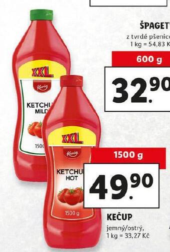 Lidl Kečup nabídka
