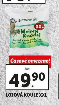 Lidl Lojová koule xxl nabídka