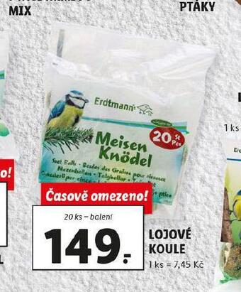 Lidl Lojové koule nabídka