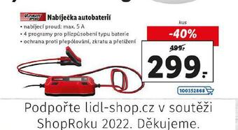 Lidl Nabíječka autobaterií nabídka