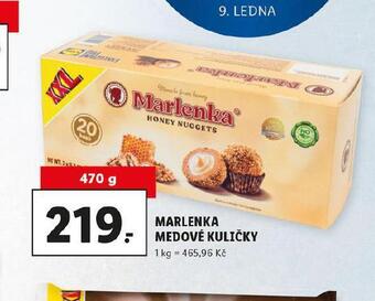 Lidl Marlenka medové kuličky nabídka
