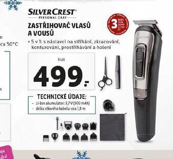 Lidl Zastřihovač vlasů a vousů nabídka