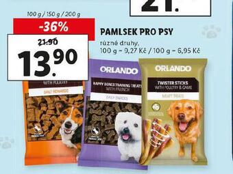 Lidl Orlando pamlsky pro psy nabídka