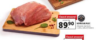 Lidl Vepřová plec bez kosti nabídka