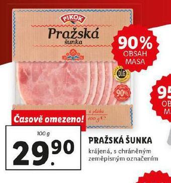 Lidl Pražská šunka nabídka