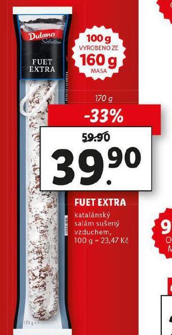 Lidl Fuet extra nabídka