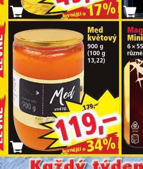 Med květový