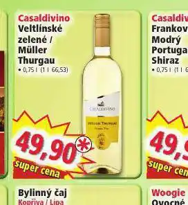 Norma Casaldivino müller thurgau nabídka