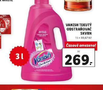 Lidl Vanish tekutý odstraňovač skvrn nabídka