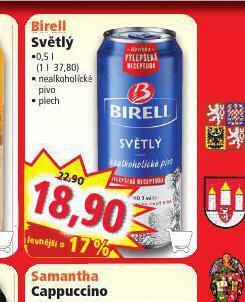 Norma Pivo birell nealko nabídka