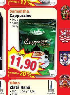 Norma Samantha cappuccino nabídka
