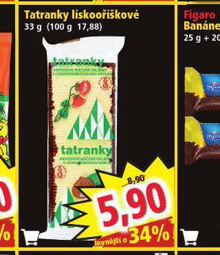 Norma Tatranky lískooříškové nabídka