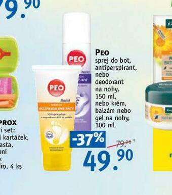 Rossmann Peo sprej do bot, antiperspirant nabídka