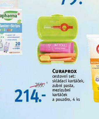 Rossmann Curaprox cestovní set nabídka