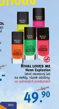 Rival loves me neon explosion lak na nehty