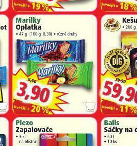 Norma Marilky oplatka nabídka