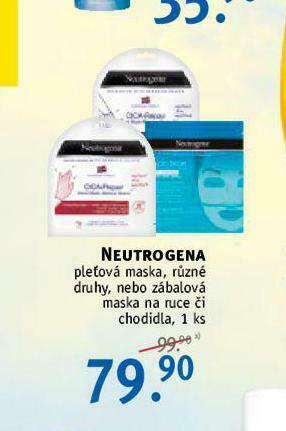Rossmann Nautrogena pleťová maska nabídka
