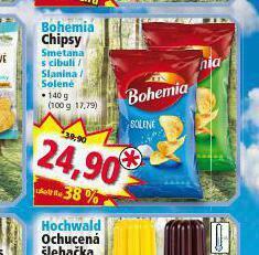 Norma Bohemia chipsy nabídka