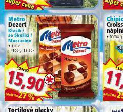Norma Metro dezert nabídka