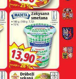 Norma Zakysaná smetana nabídka
