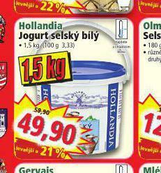 Norma Hollandia jogurt selský bílý nabídka