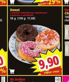 Norma Donut nabídka