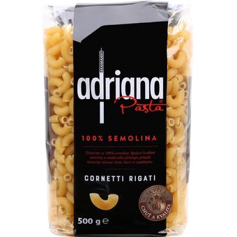 Adriana semolinové cornetti rigati