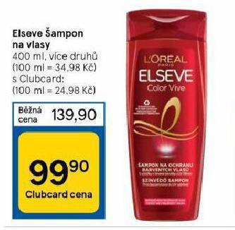 Tesco Loreal elseve šampon nabídka
