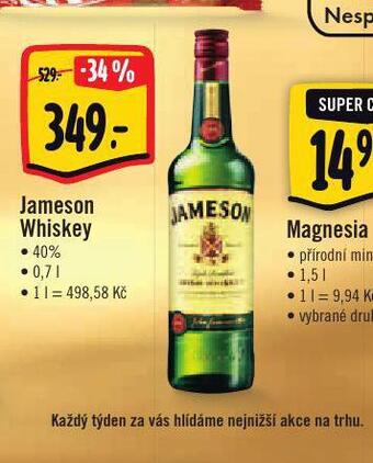 Albert Jameson whiskey nabídka