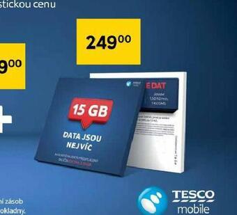 Tesco Sim karta tesco mobil nabídka