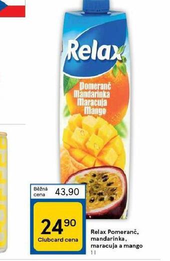 Tesco Relax nabídka