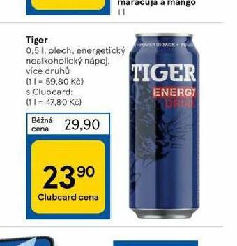 Tesco Tiger nabídka