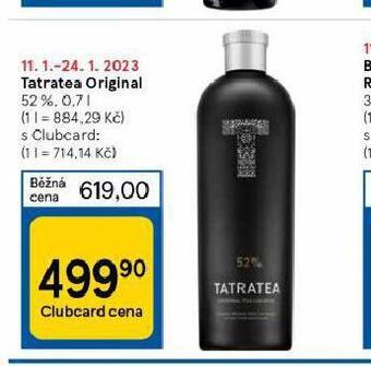 Tesco Tatratea original nabídka