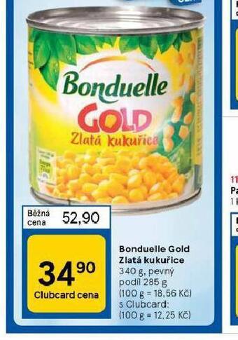 Tesco Bonduelle gold zlatá kukuřice nabídka