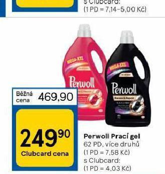Tesco Perwoll prací gel nabídka