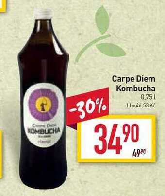 Billa Carpe diem kombucha 0,75l nabídka