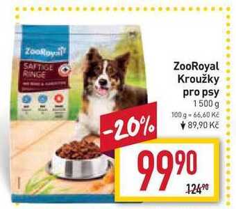 Billa Zooroyal kroužky pro psy 1500 g nabídka