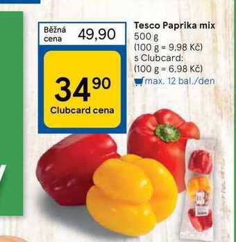 Tesco Tesco paprika mix 500 g nabídka