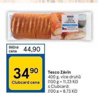 Tesco Tesco závin 400 g nabídka