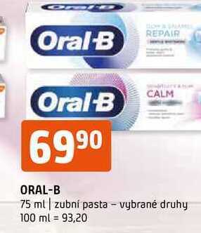 Terno Oral-b 75 ml | zubní pasta nabídka