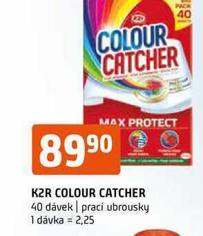 Terno K2r colour catcher 40 dávek prací ubrousky nabídka