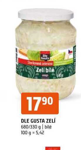Terno Dle gusta zelí 680/330 g nabídka