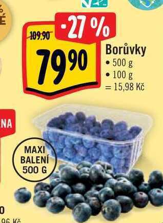 Albert Borůvky • 500 g nabídka