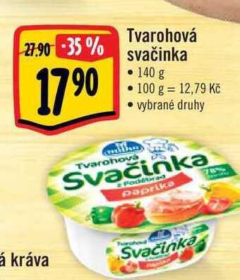 Albert Tvarohová svačinka • 140 g nabídka
