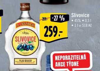 Albert Slivovice 0,5l nabídka